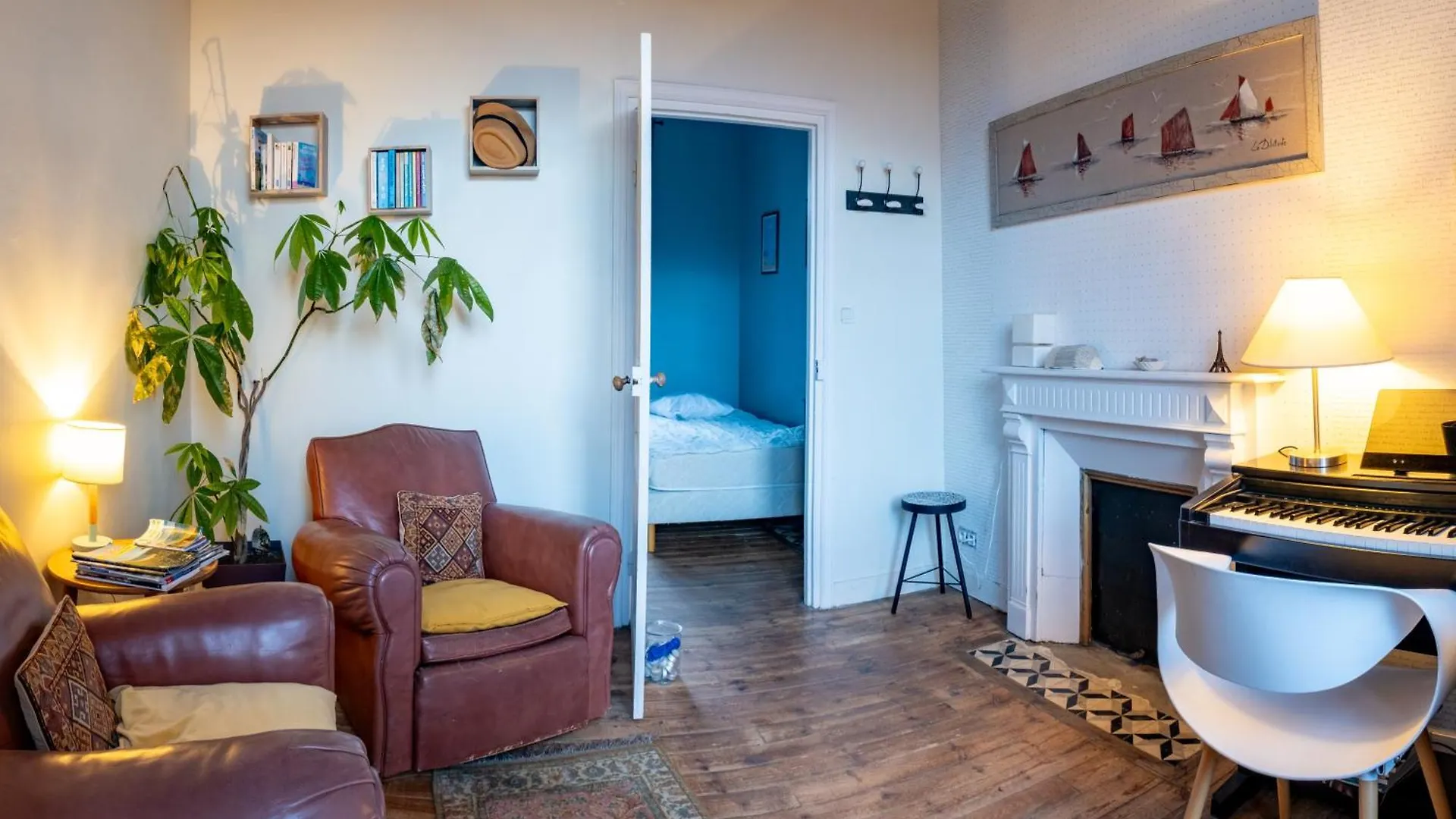 La Maison Aux Volets Bleus A 300M De La Plage Locquirec Vakantiehuis